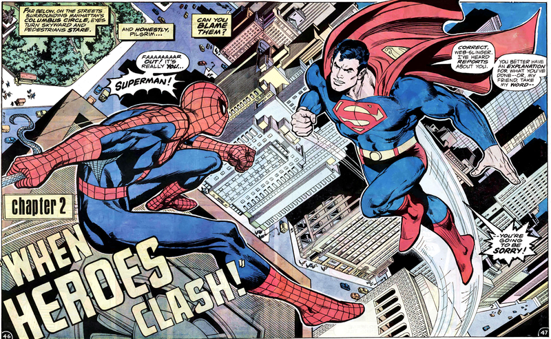 Illustration for article titled That Weird Time DC and Marvel Joined Forces